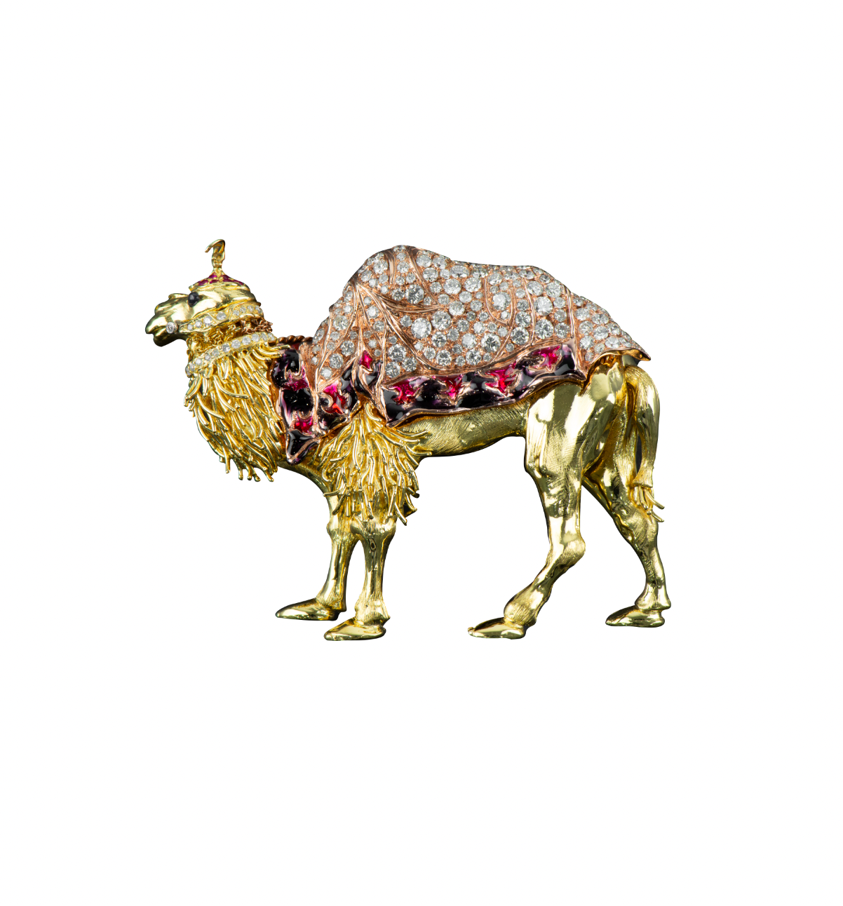 Camel Brooch