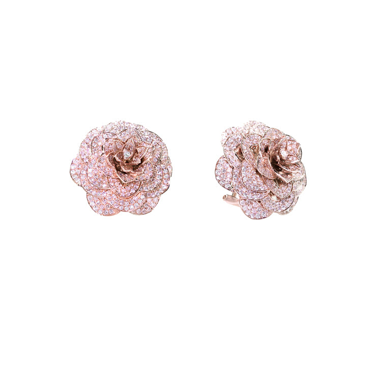 Camellia Flower Earrings