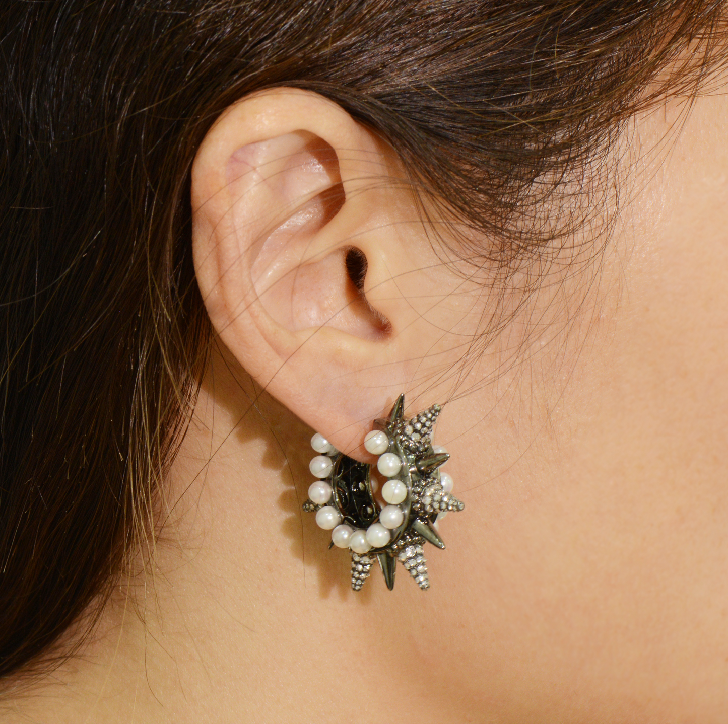 Cham Hoop Earrings