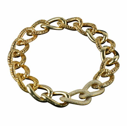 Curb Tiger Chain Necklace/Bracelet