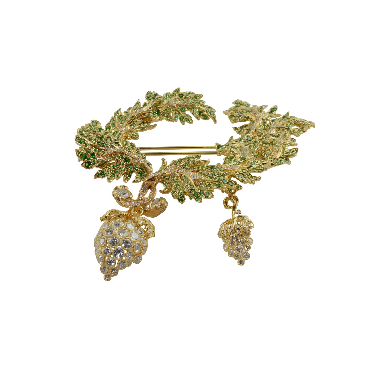 Acanthus Leaves Brooch