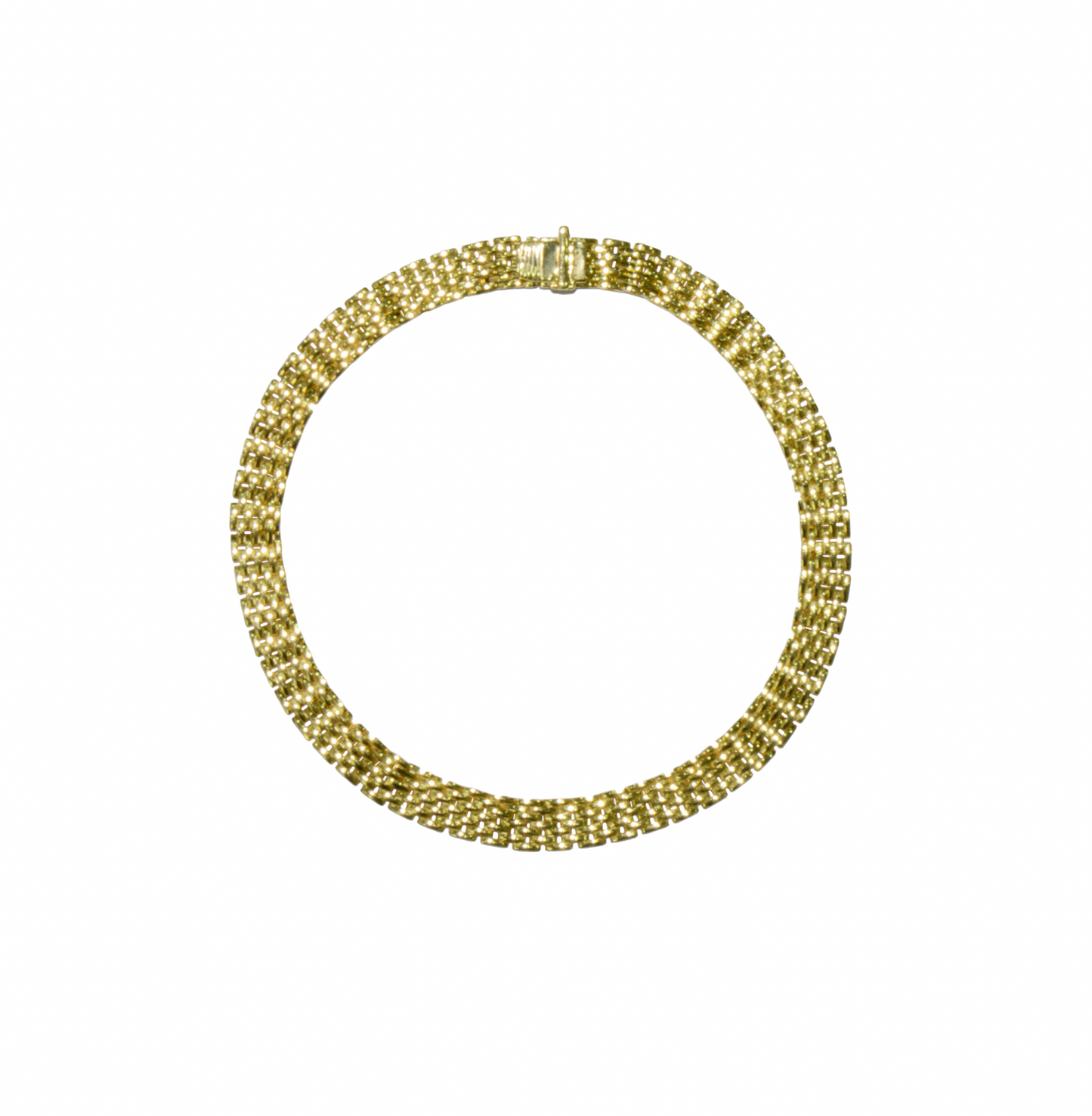 Double Wrap Gold Bracelet