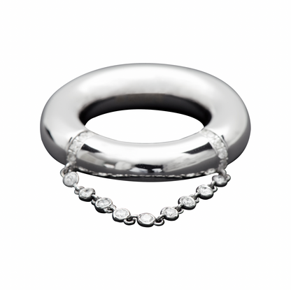 Floaty Diamond Chain Ring