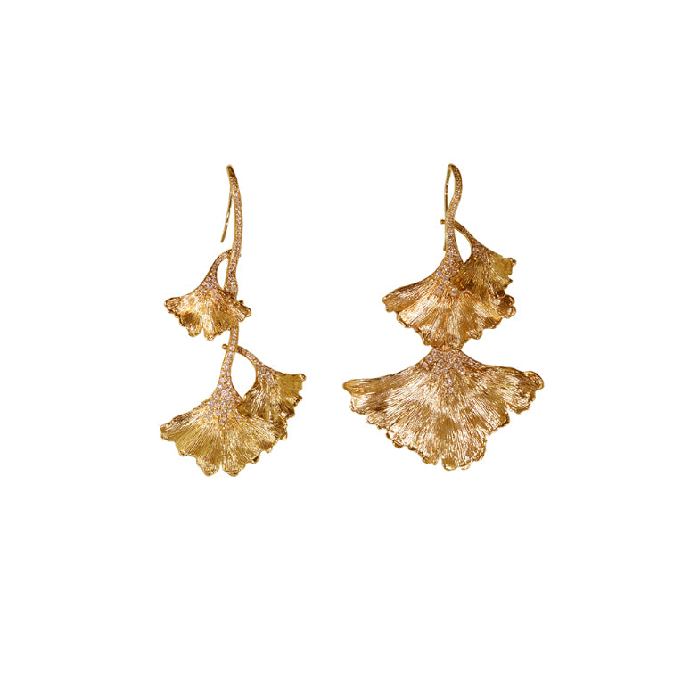 Ginkgo Biloba Earrings