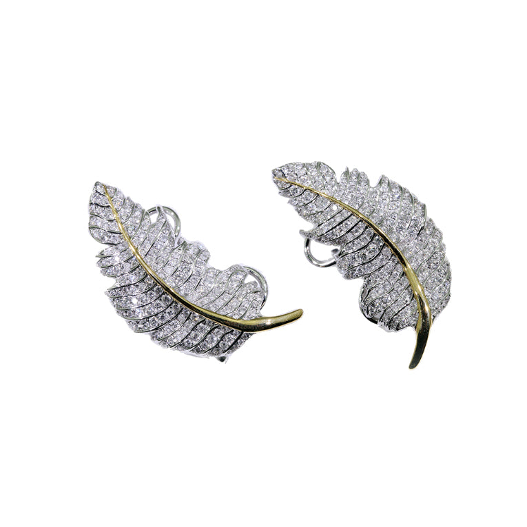 Musa Leaf Earrings