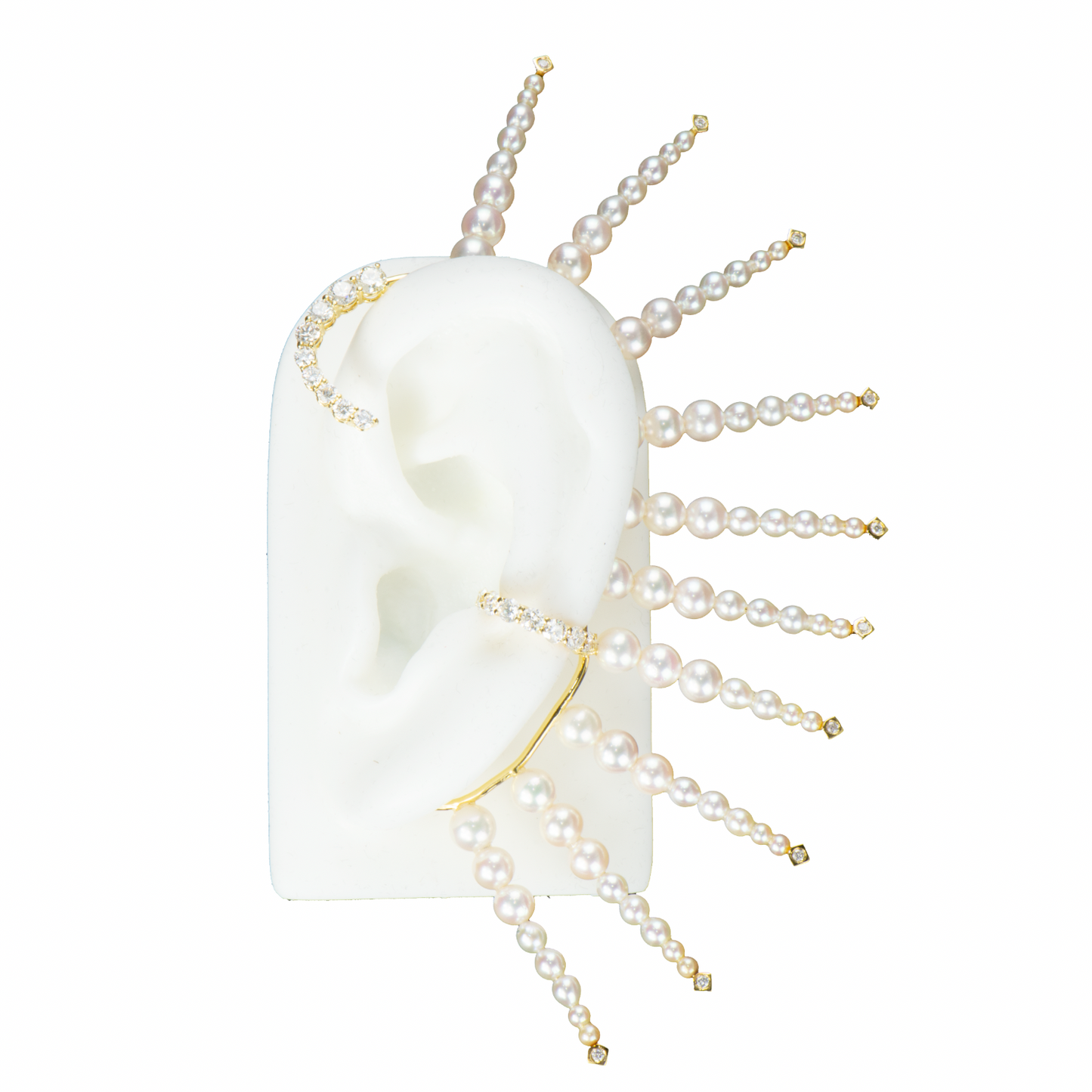 Pearl Punk Ear Spine