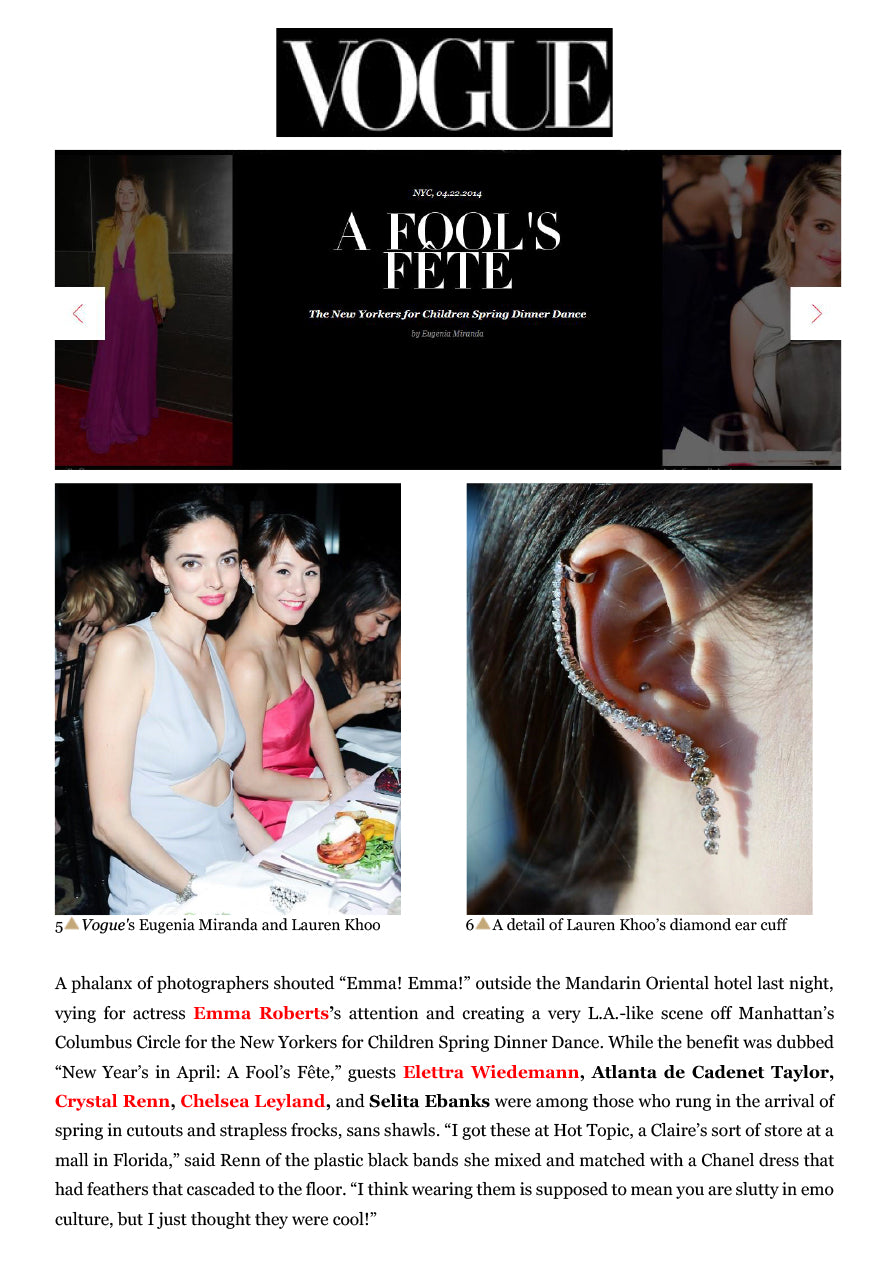 A Fool's Fete - The New Yorkers for Children Spring Dinner Dance ...