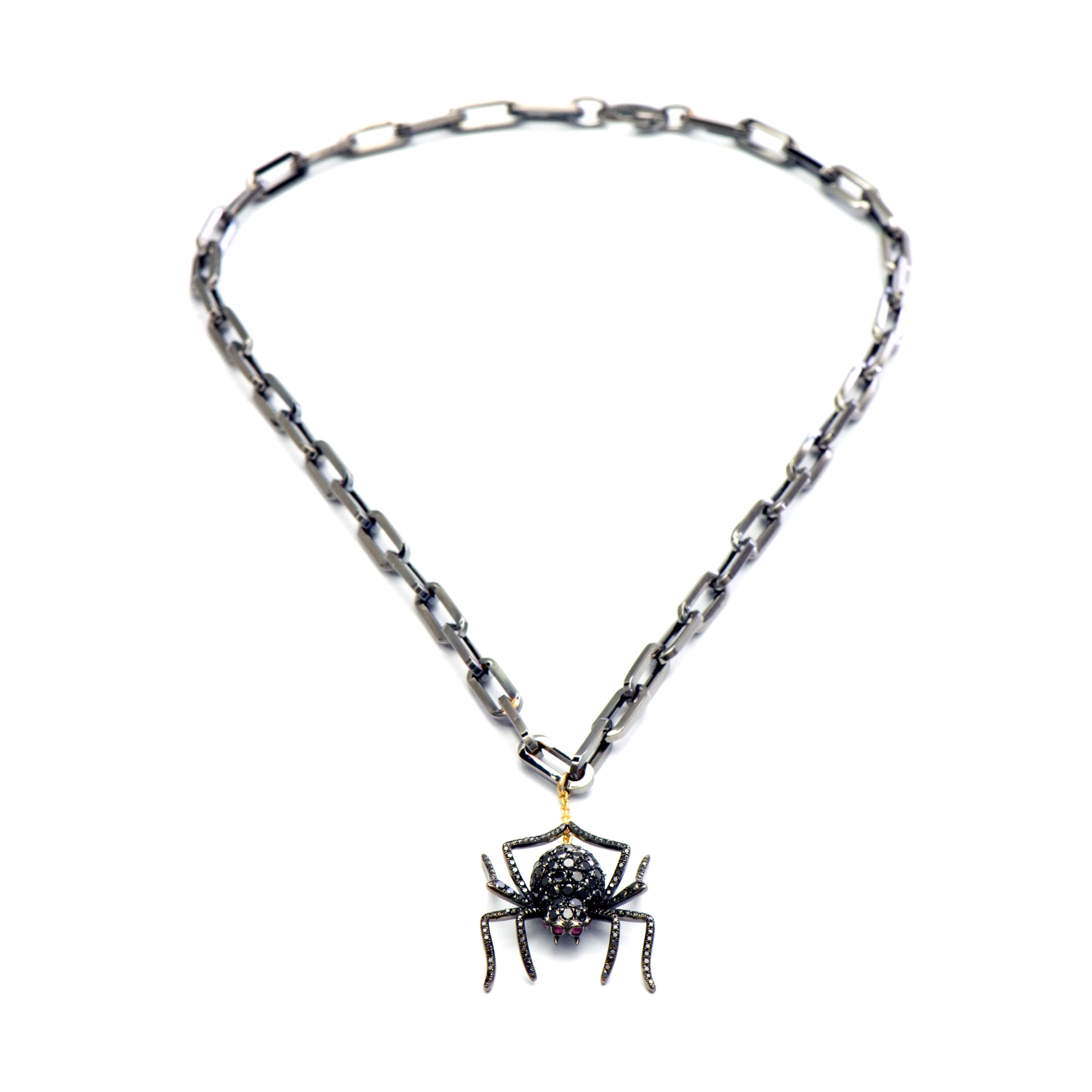 Black Widow Necklace | Marvel jewelry, Black widow diy, Mind stone