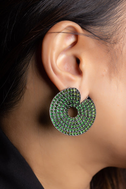 Vector Spiral Earrings
