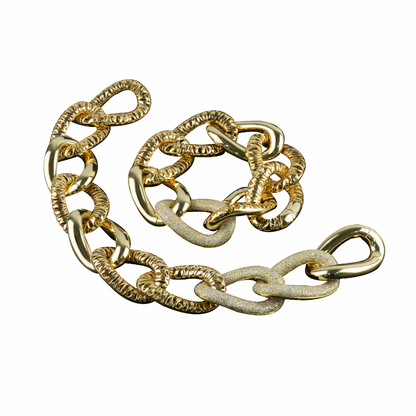 Curb Tiger Chain Necklace/Bracelet