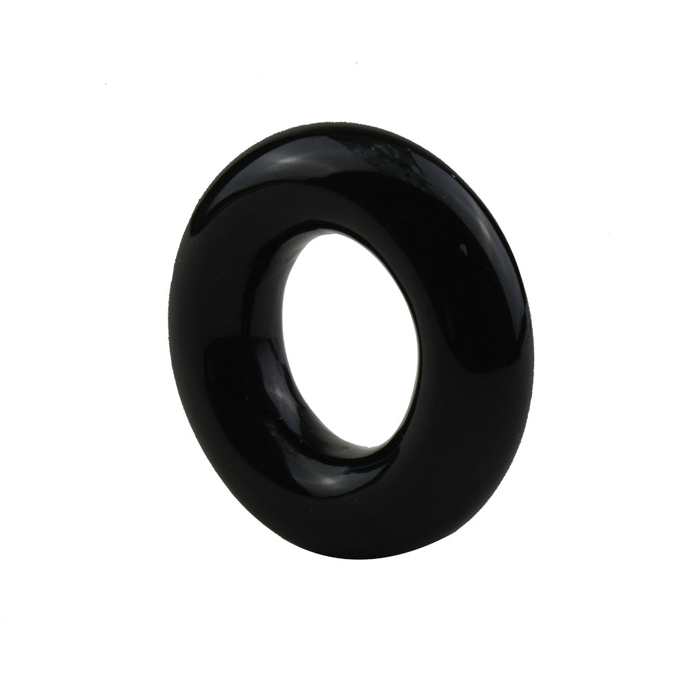 Floaty Black Marble Ring