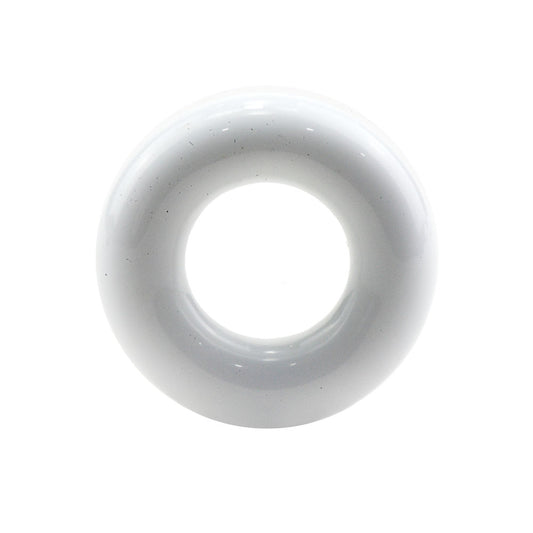 Floaty White Marble Ring