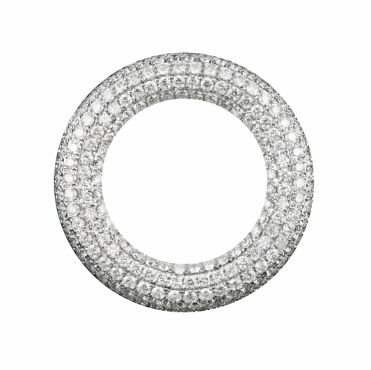 Floaty Diamond Ring