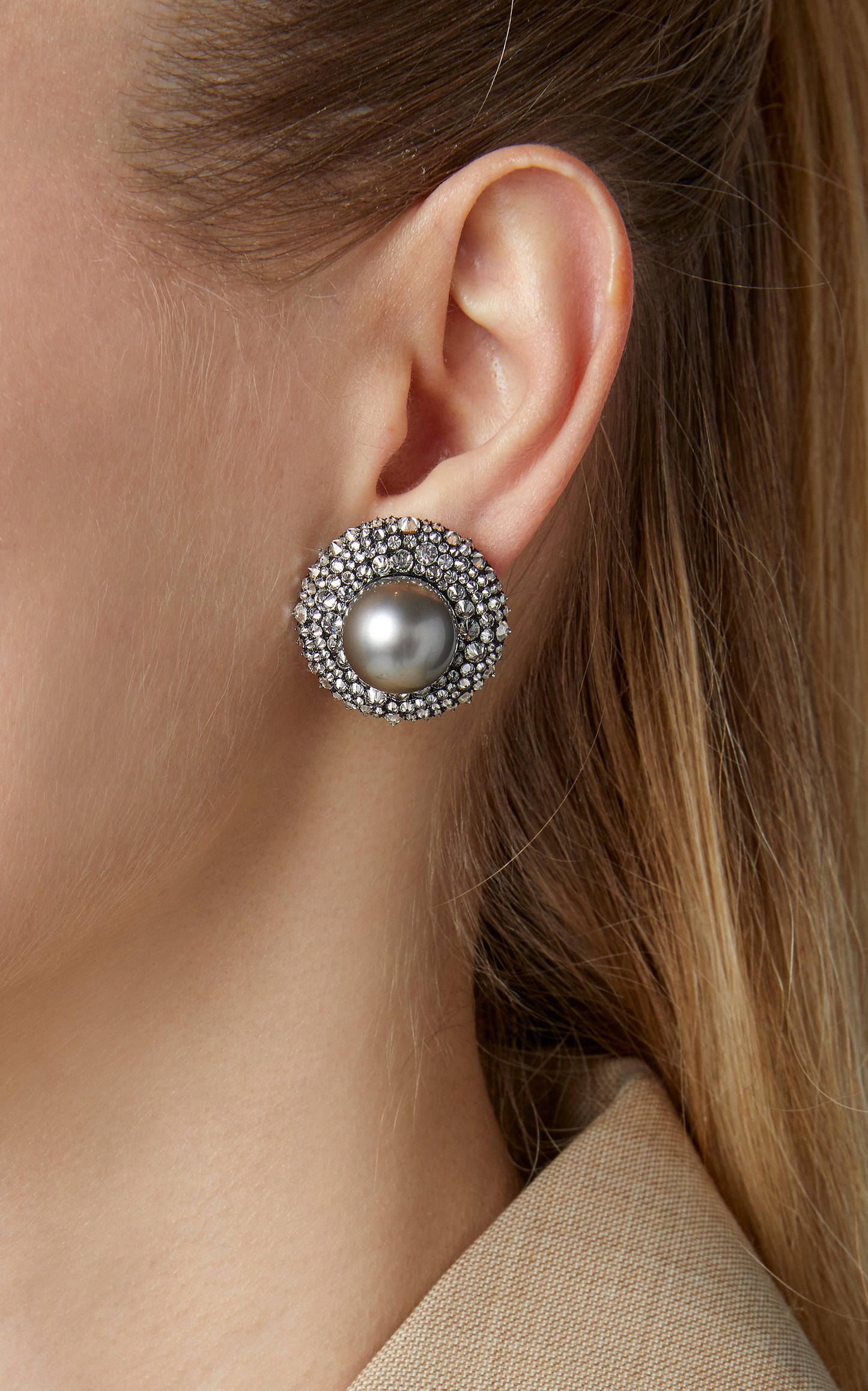 Black Pearl Earrings